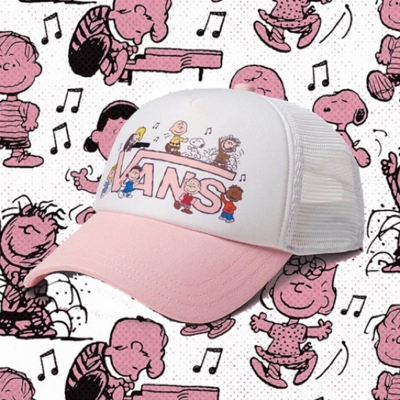 Vans Other - Vans X Peanuts Dance Party Mesh Trucker Hat NWT